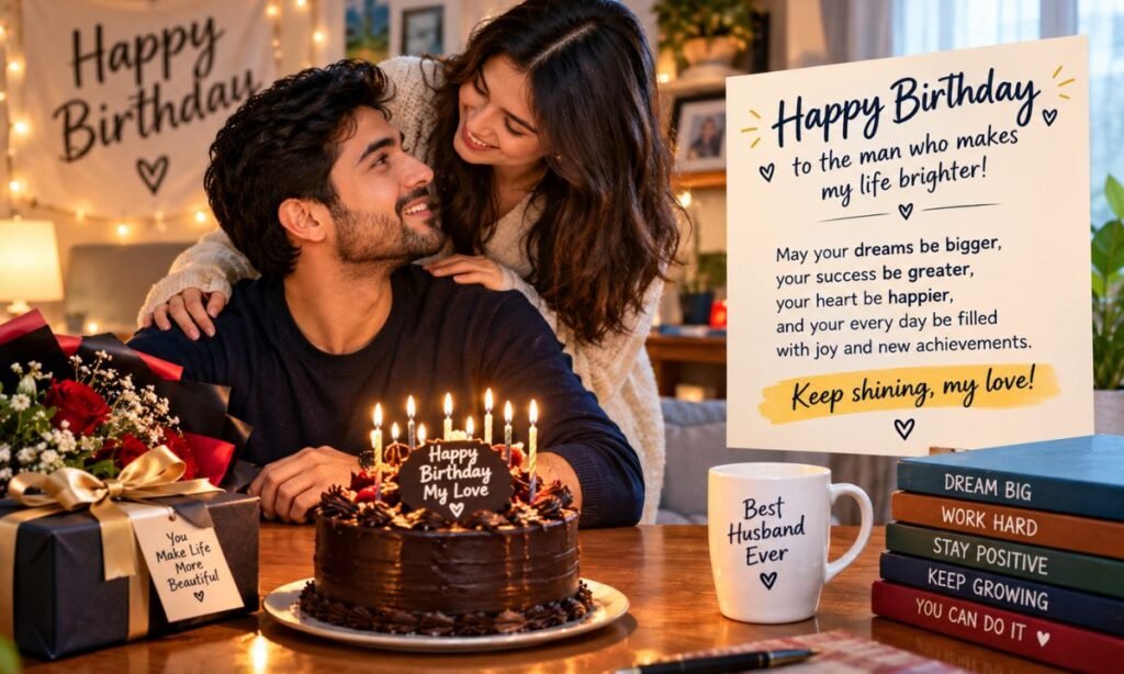 Motivational Birthday Wishes to Encourage Your Husband