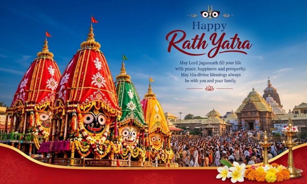 Rath Yatra Wishes in English
