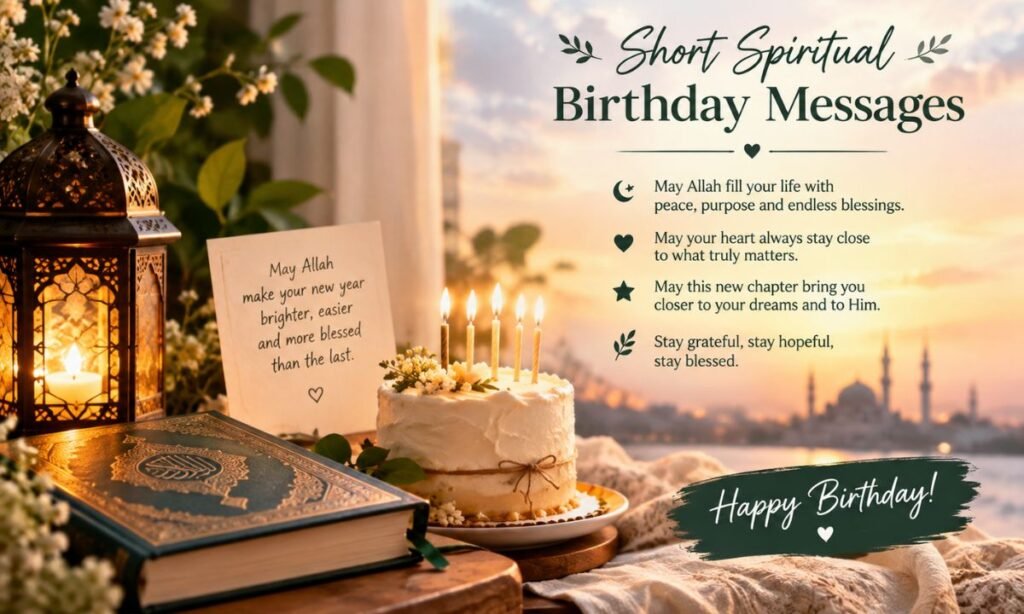 Short Spiritual Birthday Messages