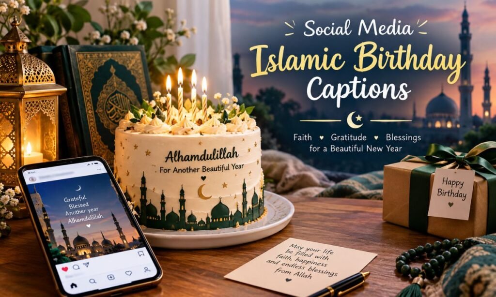 Social Media Islamic Birthday Captions