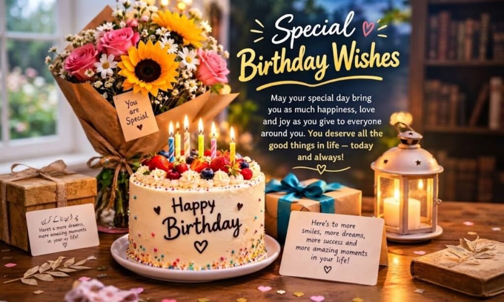 Special birthday wishes
