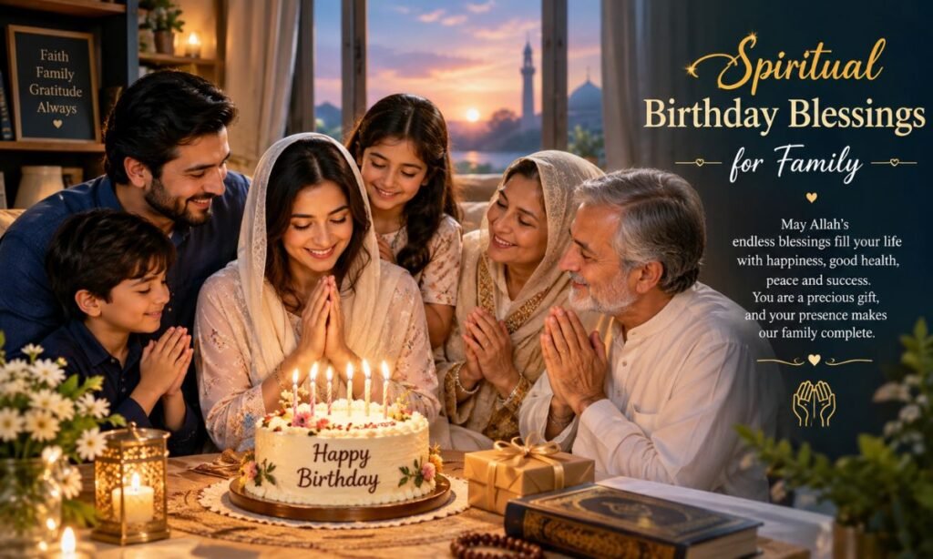 Spiritual Birthday Blessings for Family