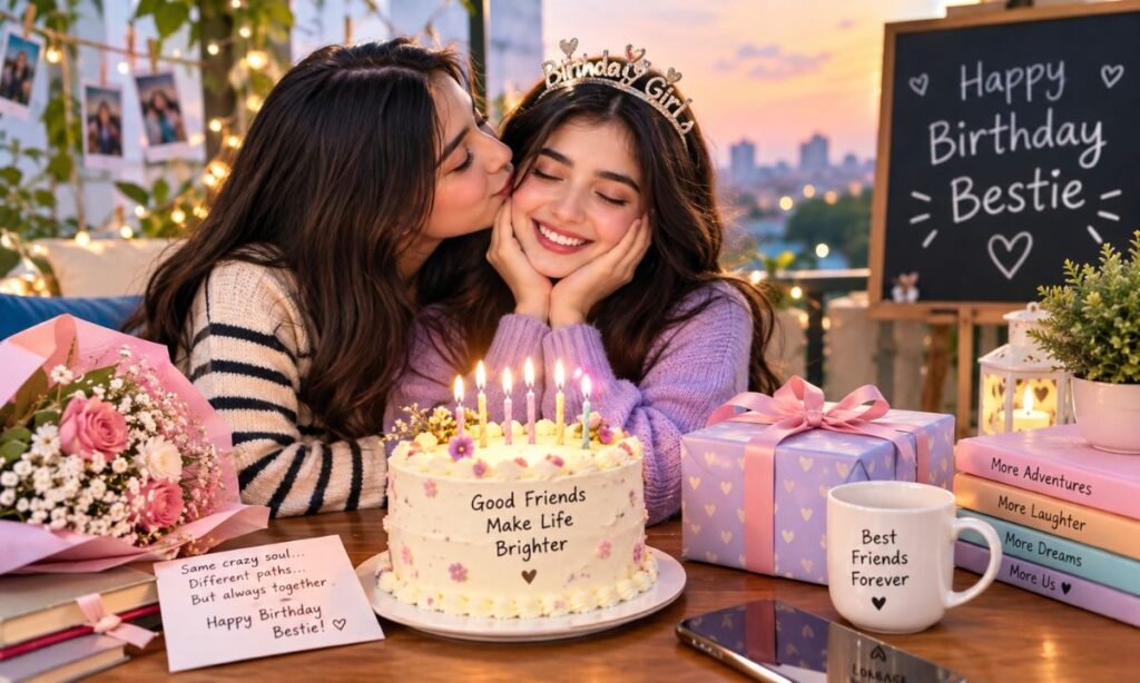 Unique birthday wishes for best friend