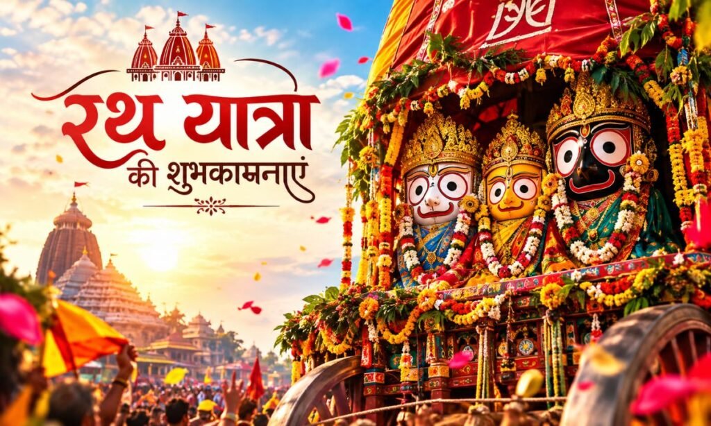 रथ यात्रा की शुभकामनाएं — Hindi