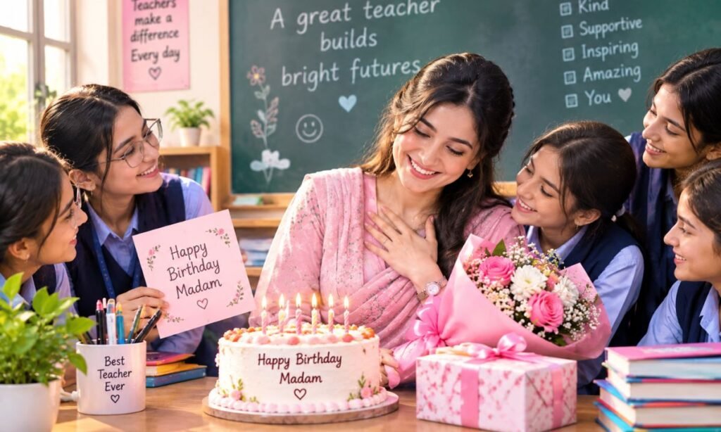 Birthday Wishes for Madam Teacher