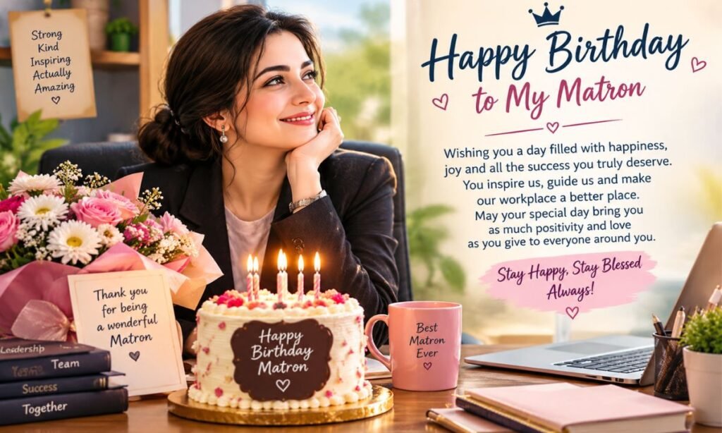 Birthday Wishes to My Matron