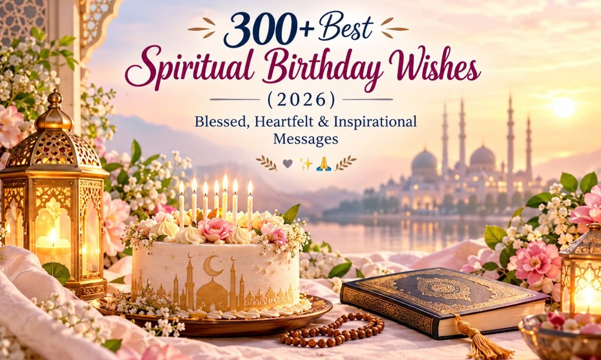 300+ Best Spiritual Birthday Wishes (2026) Blessed, Heartfelt & Inspirational Messages  